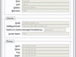 ldapContacts Thunderbird Example (P1)