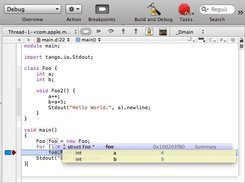 LDC D Plugin for XCode Screenshot 1