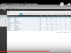 Lead Commerce Operating Screen 1