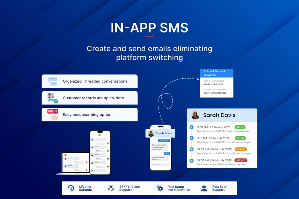 Compose, send, and track emails seamlessly within our Salesforce app. Save time, respond faster to clients, collaborate efficiently with your team, and manage email history without switching platforms.