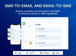 Seamlessly connect and stay informed anywhere. Receive and respond to incoming messages from your phone to email & vice versa, ensuring responsiveness and real-time communication on-the-go.