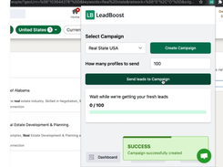 LeadBoost Screenshot 2