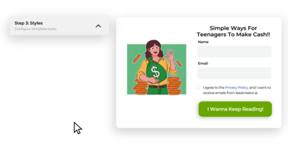 LeadCreator Screenshot 1
