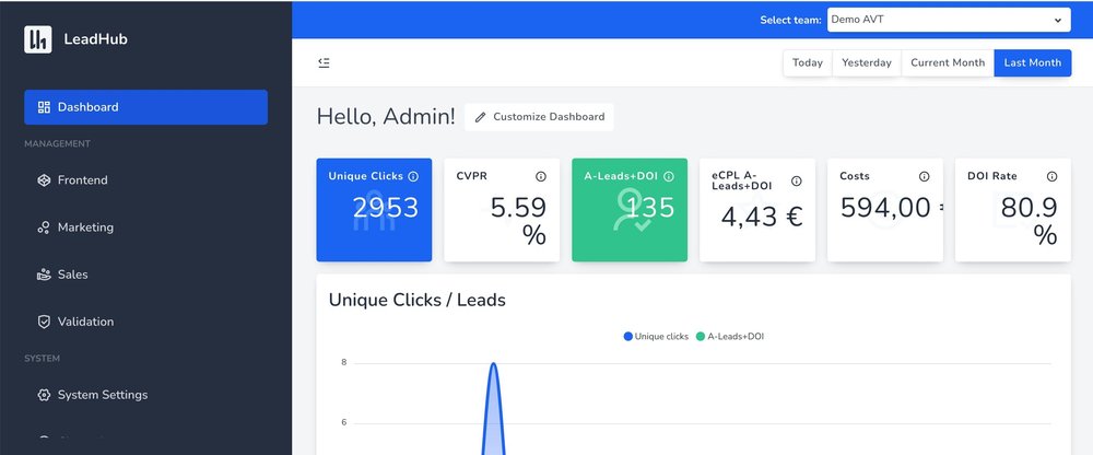 LeadHub Screenshot 1