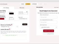 Design options
