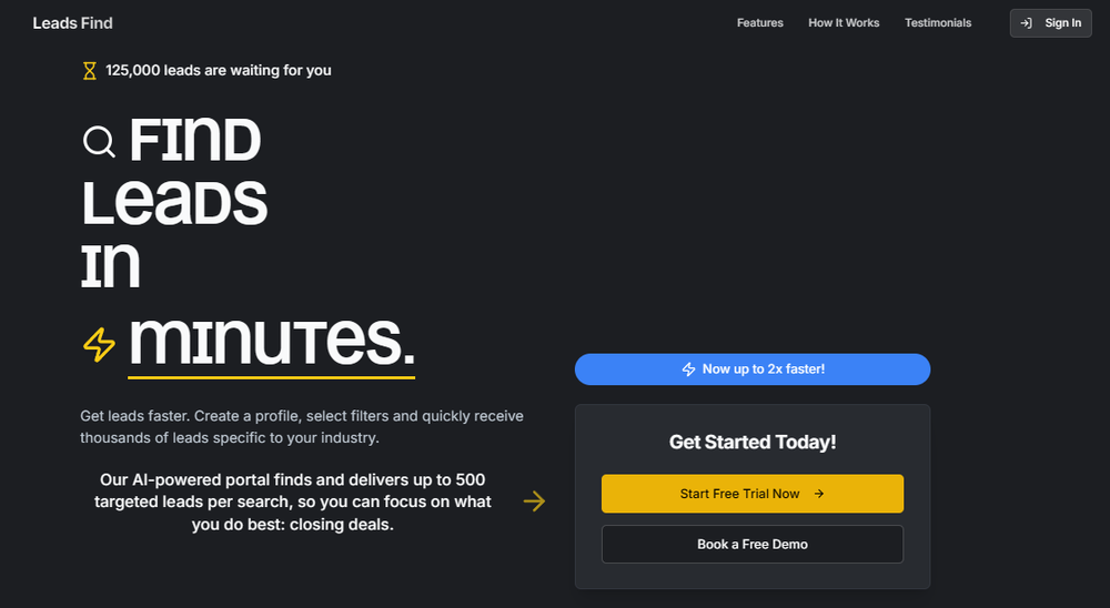 Leads Find Screenshot 1