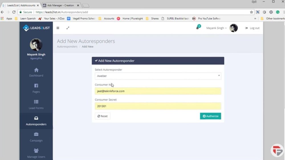 Leads2List Screenshot 1