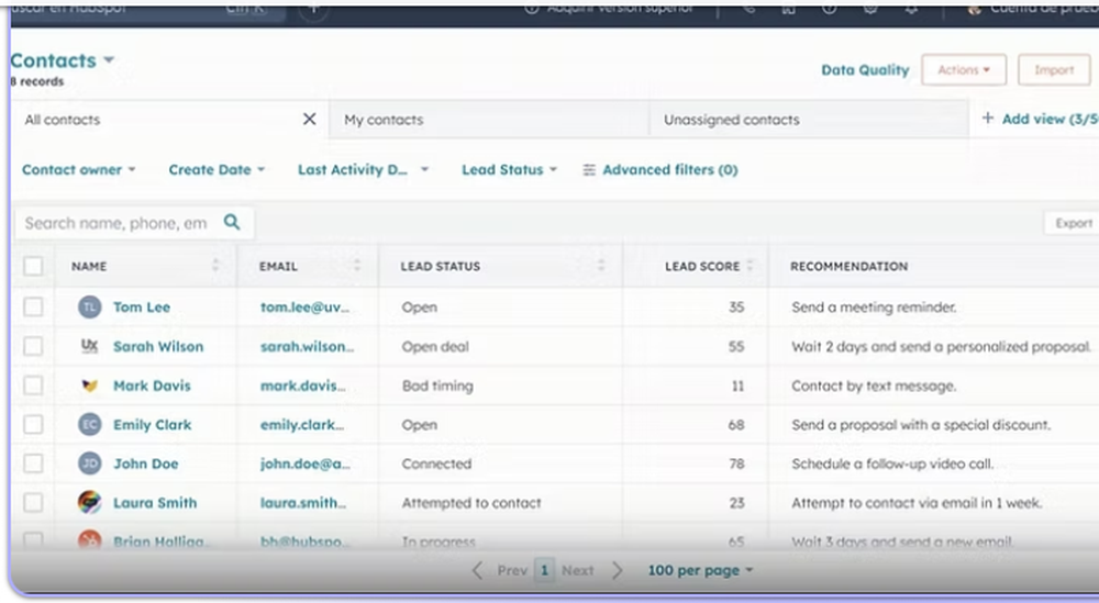 LeadScoring.AI Screenshot 1
