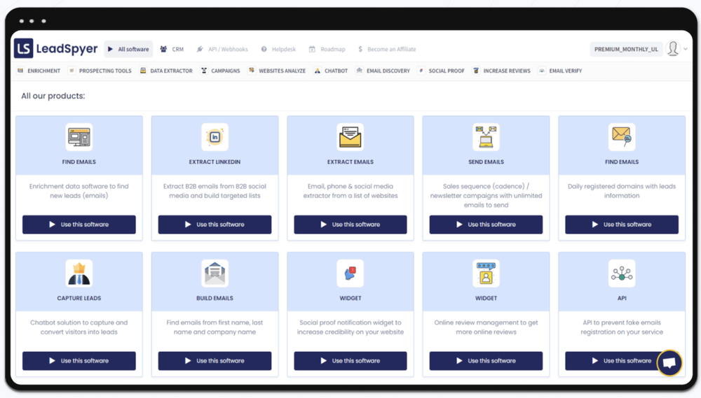 LeadSpyer Screenshot 1