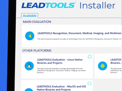 LEADTOOLS PDF SDK Screenshot 1