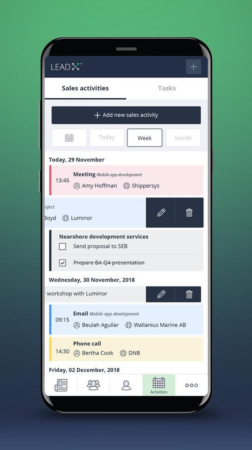 LeadX 360 Screenshot 1