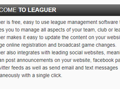 Leaguer Screenshot 1