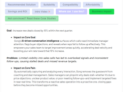 How a new AI tool impacts your specified goals/challenges