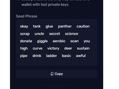 Leap Wallet Screenshot 1