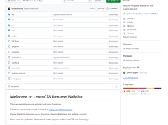 LearnCS8 Resume Screenshot 1