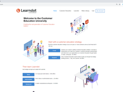 Landing page example