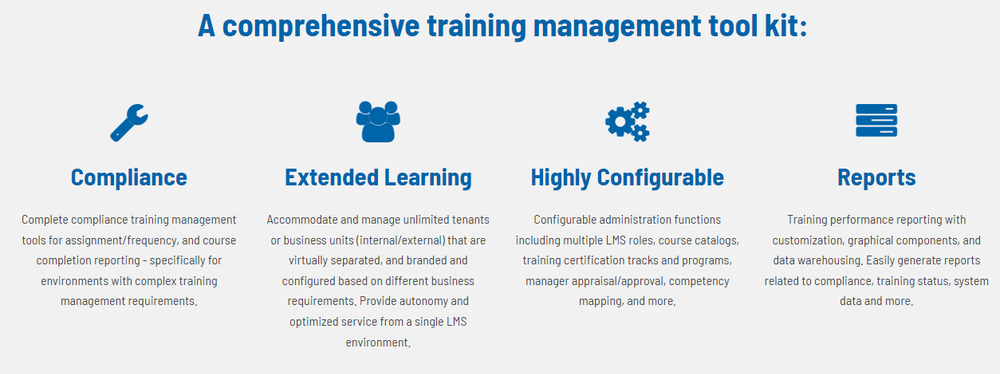 Learner Management System Screenshot 1
