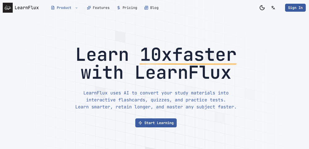 LearnFlux Screenshot 1