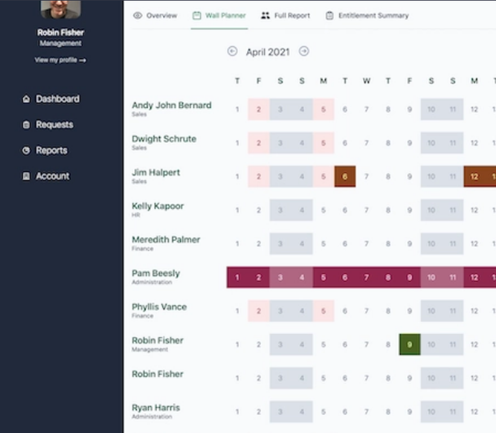 LeaveTrack Screenshot 1