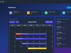 Dashboard (Dark)