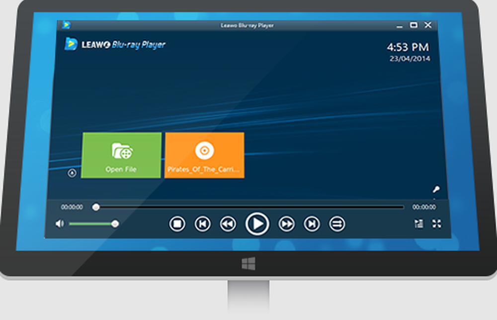 Leawo Blu-ray Player Screenshot 1