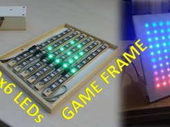 LED-Matrix with WS2812B RGB LEDs Screenshot 1