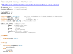 Button LEDoff example