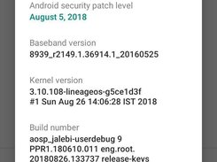 LEGACY-AOSP Screenshot 1