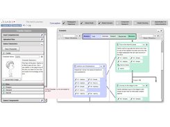 Example of a Learning Game being designed in LEGADEE