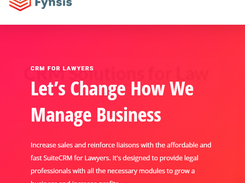 Fynsis Legal CRM Screenshot 1