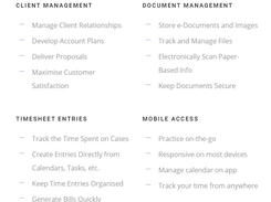 Fynsis Legal CRM Screenshot 1