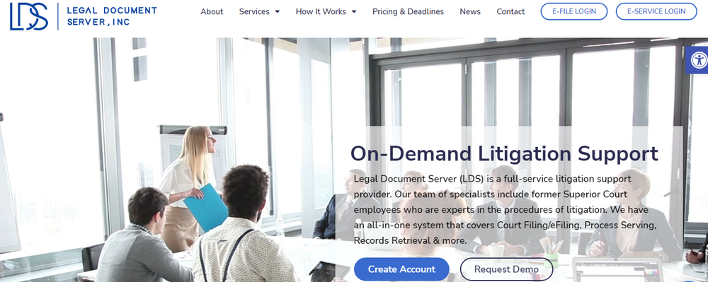 Legal Document Server Screenshot 1