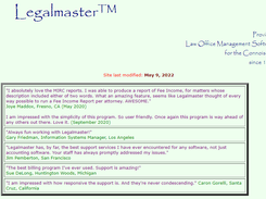 Legalmaster Screenshot 1