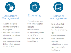 Legitigant Billing Management Screenshot 1