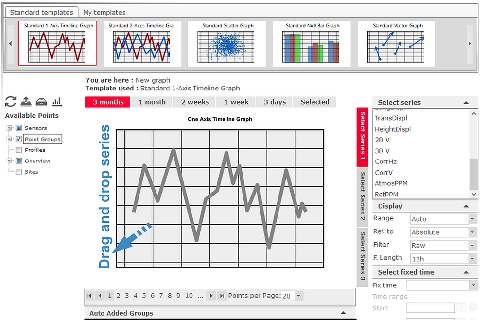 Leica GeoMoS Screenshot 1