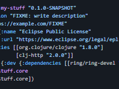Leiningen Screenshot 2