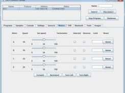 EV3 Control Center