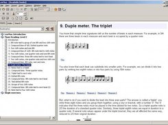 Music theory:  interactive eBooks with scores and exercises