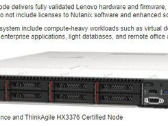 Lenovo ThinkAgile HX Series Screenshot 1