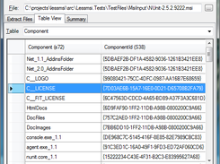 lessmsi MSI table viewer