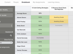 Lessonly-Gradebook