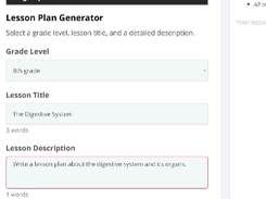 LessonPlans.ai Screenshot 1