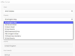 Automated Property Selection