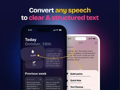 Letterly: Convert any speech to clear & structured text