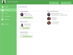 Client view - contacts