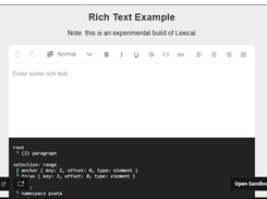 Lexical Screenshot 1