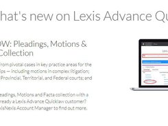 Lexis Advance Quicklaw Screenshot 1