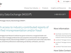 Mortgage Industry Data Exchange (MIDEX) Screenshot 1