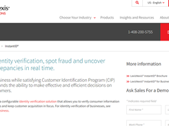 LexisNexis InstantID Screenshot 1