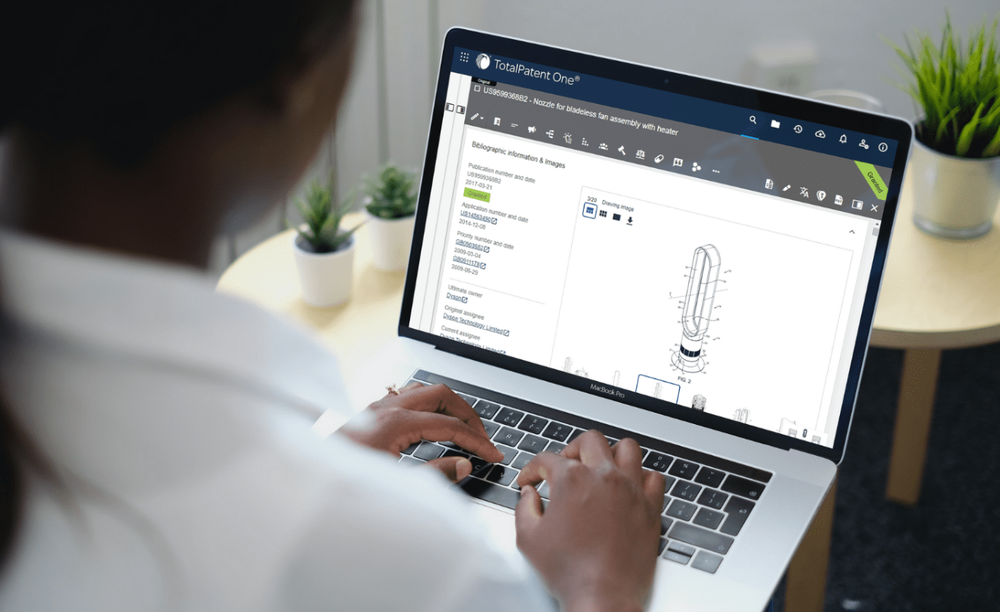 LexisNexis TotalPatent One Screenshot 1